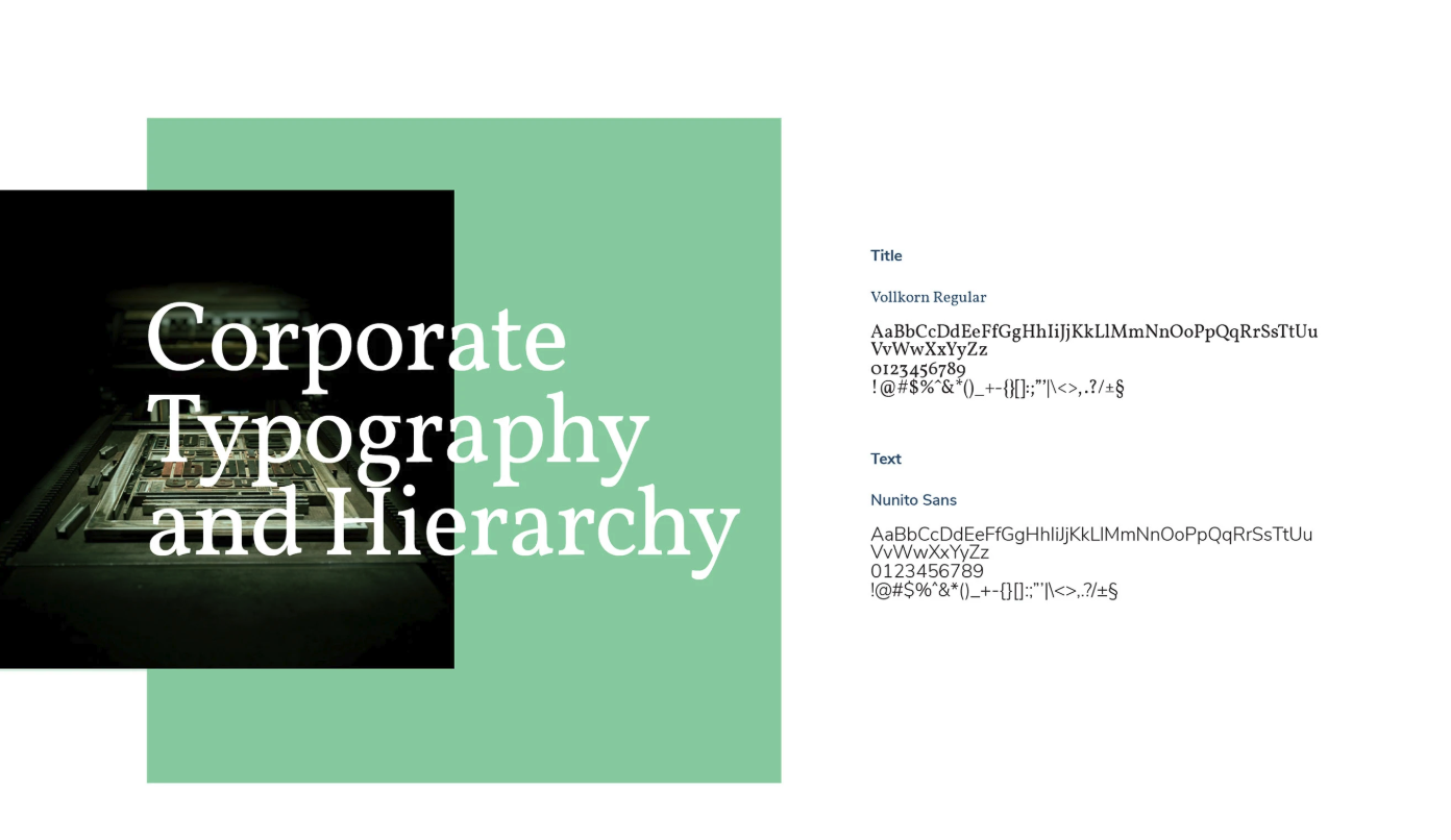 Typography System