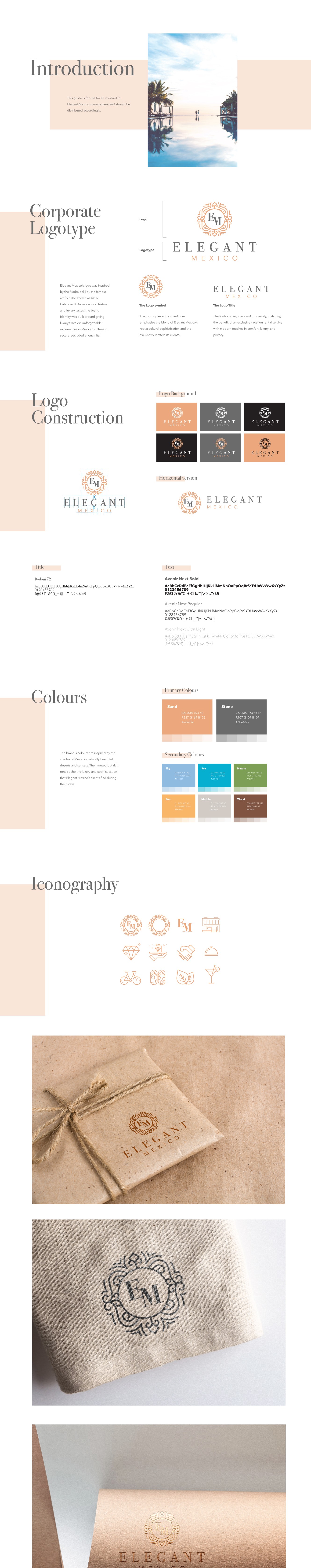 Elegant Mexico Brand Guidelines