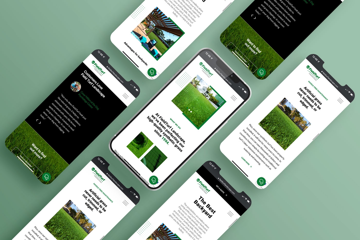 FieldTurf Lanscape Revamp